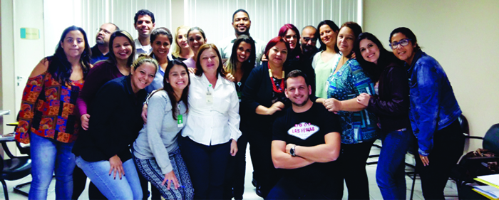  Participantes do NSP celebram mais uma reunião de sucesso.