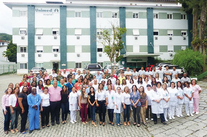 Equipe do Hospital Unimed Petrópolis
