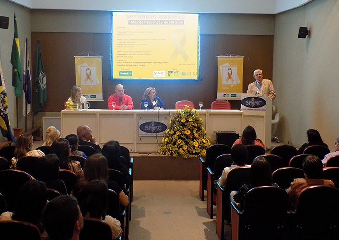 Ciclo de palestras de conscientização sobre a prevenção ao suicídio