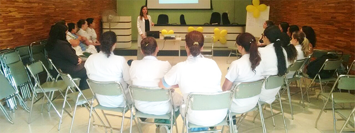 Rodas de conversas para tratar do tema prevenção ao suicídio fizeram parte da programação do Setembro Amarelo no HUNF