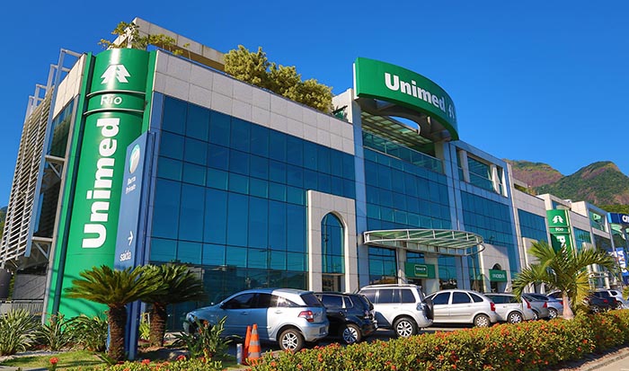 Sede administrativa da Unimed-Rio, na Barra da Tijuca