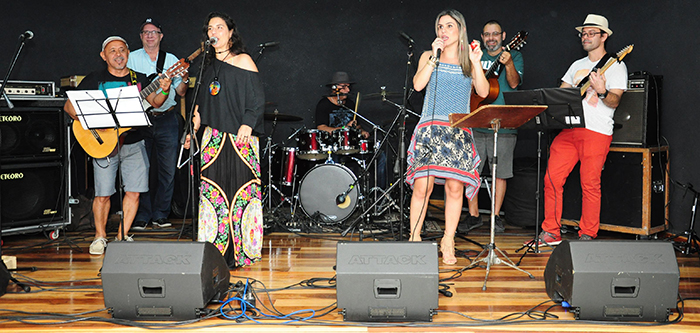 Banda dos cooperados contagiou o público