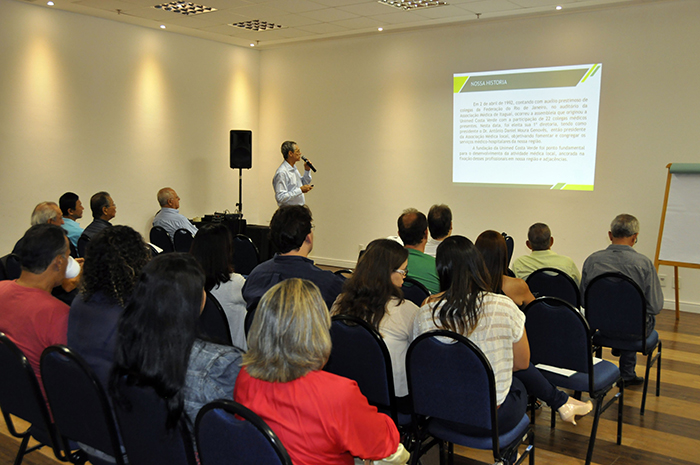 Apresentação do presidente Paulo Wesley Ferreira Bragança