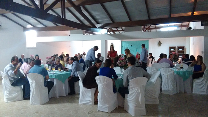 Cooperados Unimed Marquês de Valença e Rio Preto marcando presença na confraternização pelo dia do médico em Valença