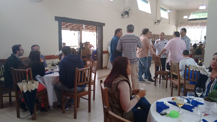 Cooperados Unimed Marquês de Valença e Rio Preto marcando presença na confraternização pelo dia do médico em Valença