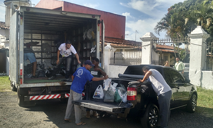 Entrega Alimento Asilo