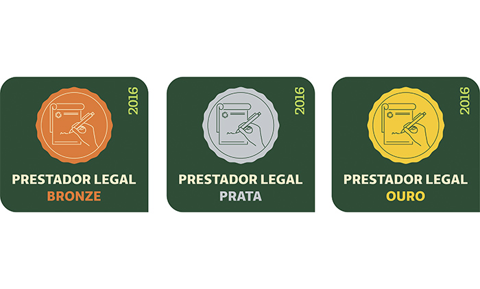 Selos de qualidade premiados aos prestadores da rede credenciada