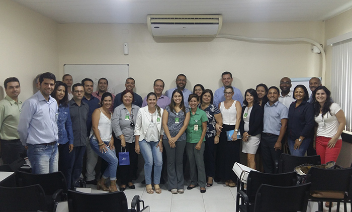 Participantes do Qualifica da Unimed Costa do Sol comemoram o sucesso do Programa