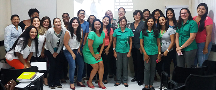 - A palestra de Empoderamento da Mulher foi realizada para as colaboradoras 