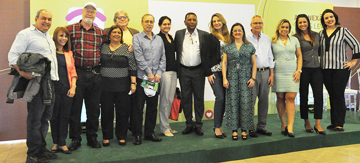 Gestores das Unidades Próprias reunidos após o encontro