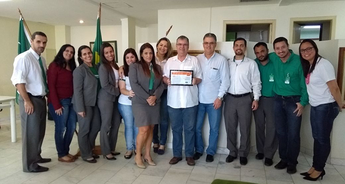 Drs. Elson e Carlos com os coordenadores da Singular