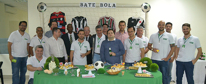 Bate Bola dos Pais foi encerrado com um lanche para os colaboradores