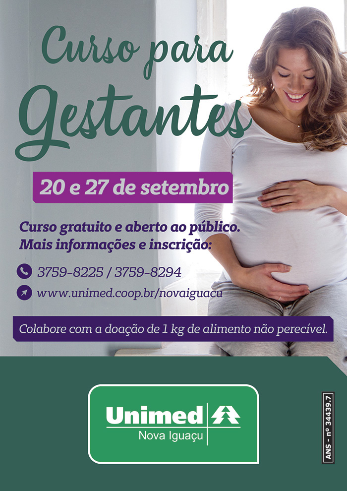 Curso para gestantes oferece chance para aprender e tirar dúvidas