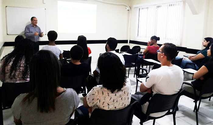 A abertura da comemoração contou com a participação do Superintendente de Mercado