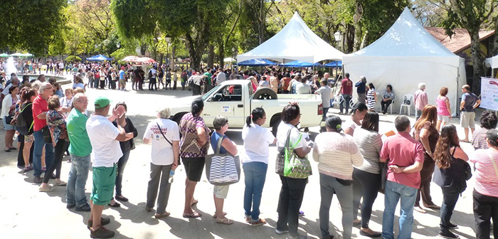 Cerca de mil pessoas participaram da ação promovida sobre o Setembro Vascular.
