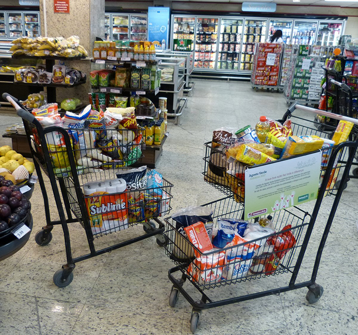 Uma das entidades beneficiadas foi o Lar de Idosos Comunidade Menino Jesus, em Itaipava.