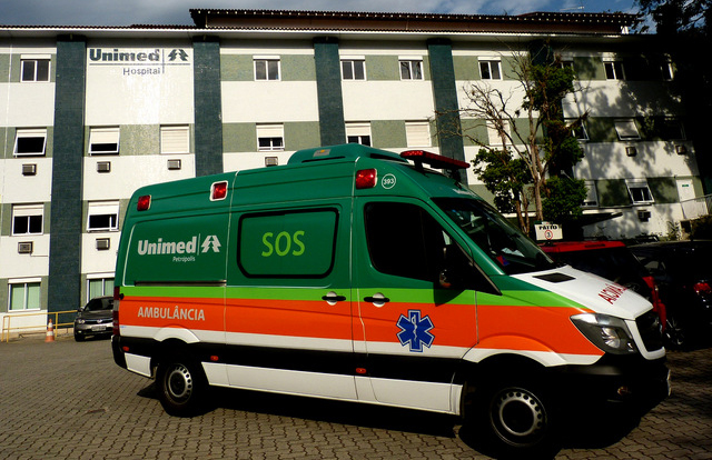 Os clientes que necessitam do Atendimento Hospitalar são levados diretamente para o Hospital Unimed Petrópolis. 