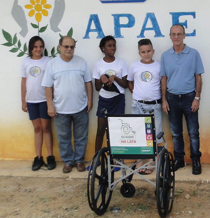 ENTREGA APAE(ASSOCIAÇÃO DE PAIS E AMIGOS DOS EXCEPCIONAIS