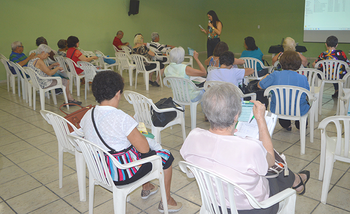 Orientações e a importância do cuidado foram o foco da apresentação