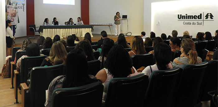 A médica Maria Pompéya Olmedo ministrou a palestra sobre “Transtorno de Comportamento”