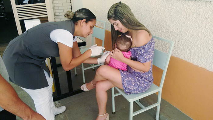 Sociedade conscientizada na imunização das crianças