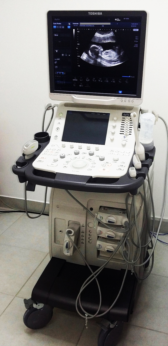 Equipamento de exames de imagem