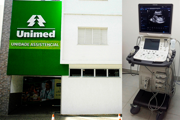 O equipamento de ultrassom é de última geração