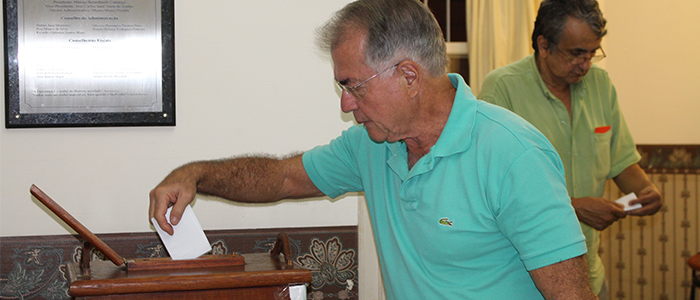  Cooperado exerce papel democrático e confirma sua escolha por meio de voto. 