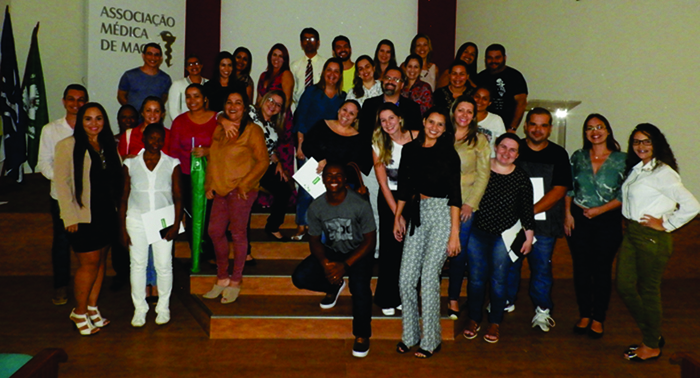 No último dia do evento, Joelson Tavares Rodrigues ressaltou a importância de cuidar da saúde mental da equipe de enfermagem