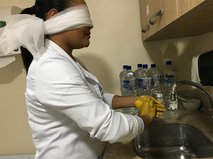  Colaboradores do Hospital participaram da dinâmica do SCIH e PEC  