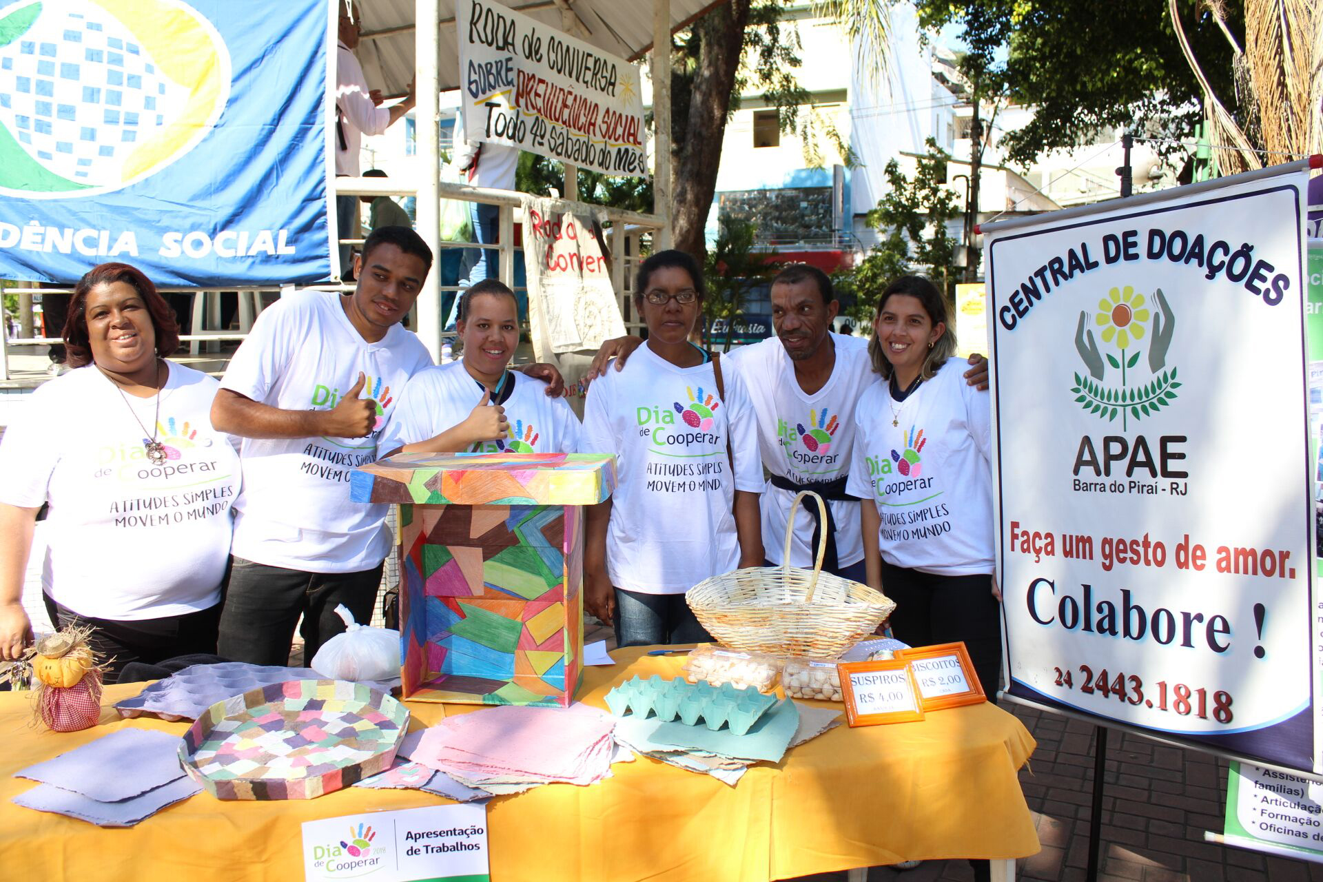  APAE de Barra do Piraí expõe a produção dos alunos 
