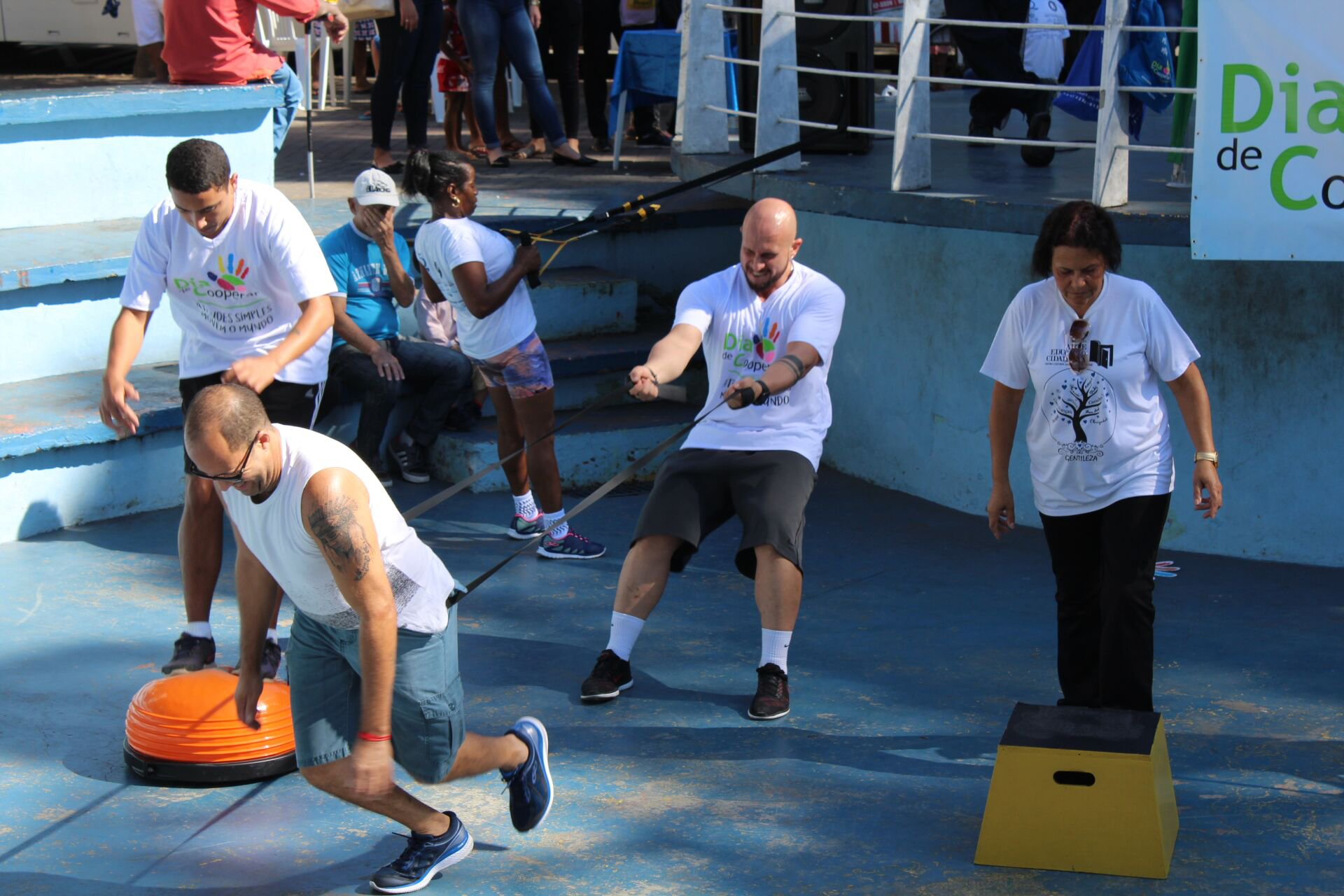 Aula de treino funcional