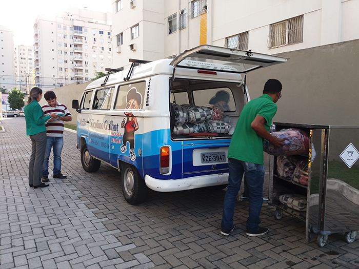  Cobertores vão compor o enxoval da instituição que atende 37 idosos