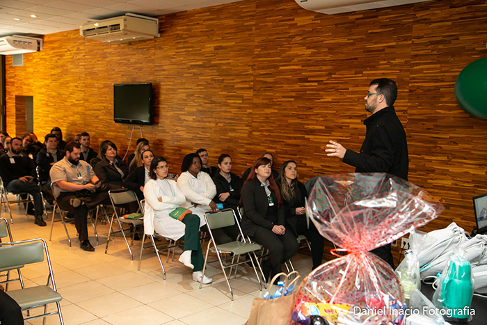Quase 200 colaboradores prestigiaram o evento realizado pela Federada, que teve palestras com diversos temas relacionados à qualidade de vida no trabalho