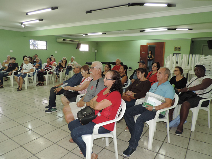 Usuários participam do penúltimo encontro do Programa Bem Acolhido na Terceira Idade