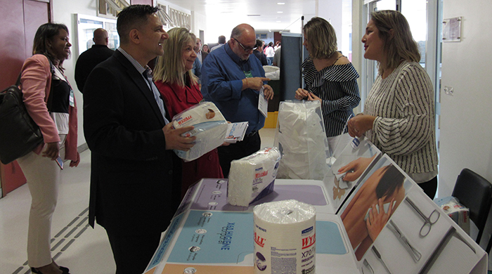 Gestores foram apresentados a diversos produtos e serviços da área de hotelaria hospitalar