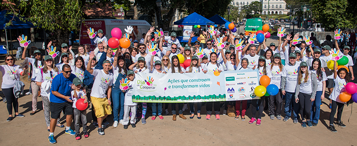 Participantes doaram 1kg de alimento não perecível para instituições socioassistenciais