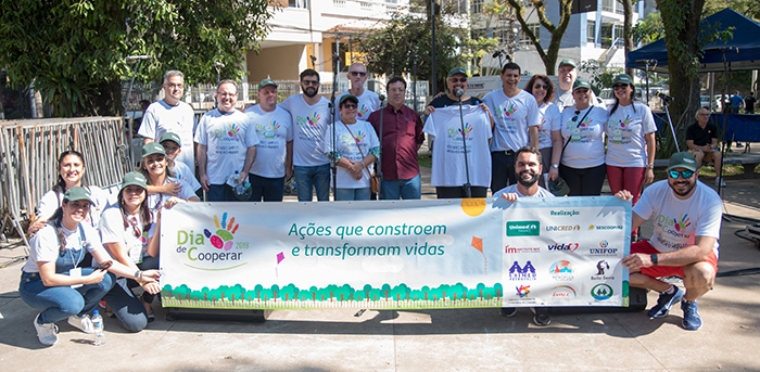 Evento reuniu todas as cooperativas de Petrópolis: Unimed Petrópolis, Usimed, Uniodonto, Unifop, Unicred com apoio do Sescoop RJ