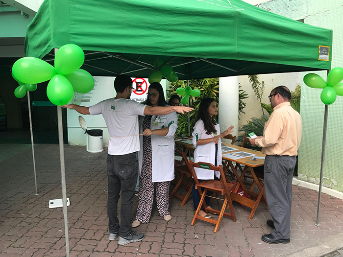 Aferição de medidas e informações nutricionais