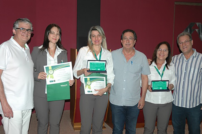 Os médicos Paulo, Adriana, Fábia, Tarcízio, Enilda e João