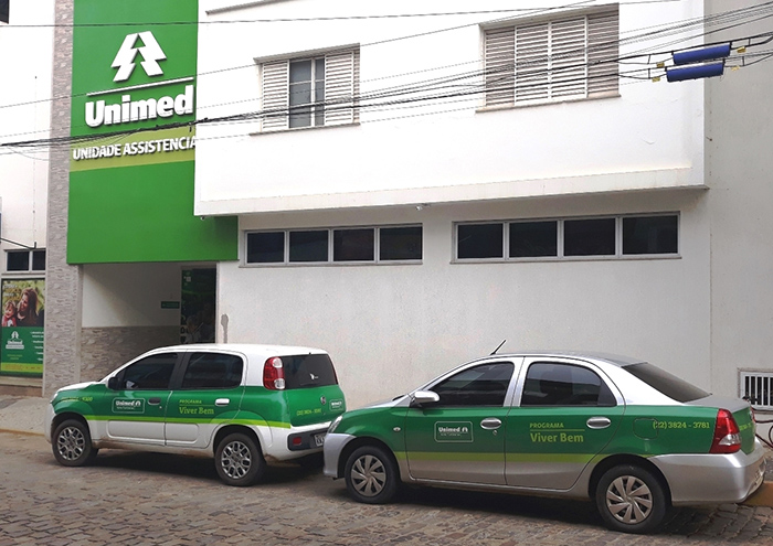 A Unidade Assistencial Unimed fica no centro de Itaperuna