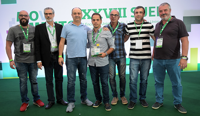 Unimed  Nova Friburgo em terceiro lugar na categoria Tecnologia da Informação