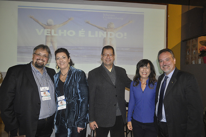 Rafael Gomes de Castro, Jociane Gatto, Paulo Cesar Guimarães, Miriam Goldenberg e Marcelo Vizani Calazans