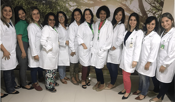 A equipe do Centro de Especialidades é multiprofissional e especializada