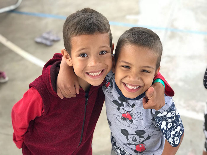  O projeto Acolher levou alegria para os alunos