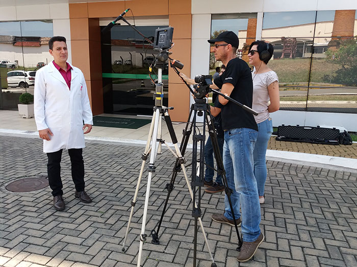  Médico da Unimed Resende participou de institucional para a TV sobre o assunto
