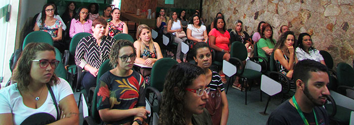  1º Encontro de Integração no auditório da singular