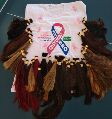  Campanha incentiva doação de cabelos para perucas em Volta Redonda