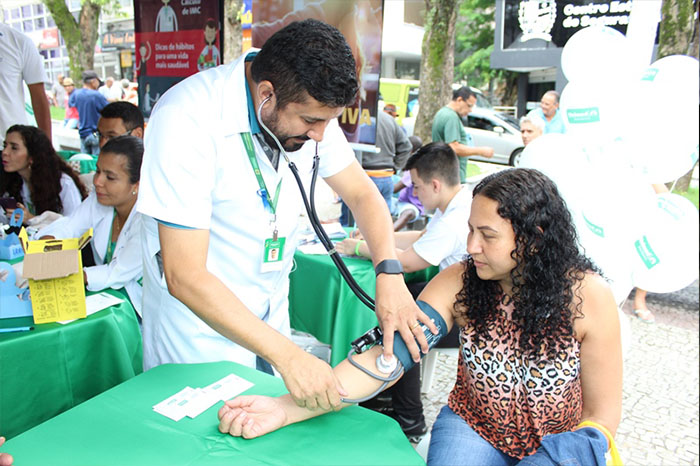  O atendimento à população foi realizado gratuitamente 