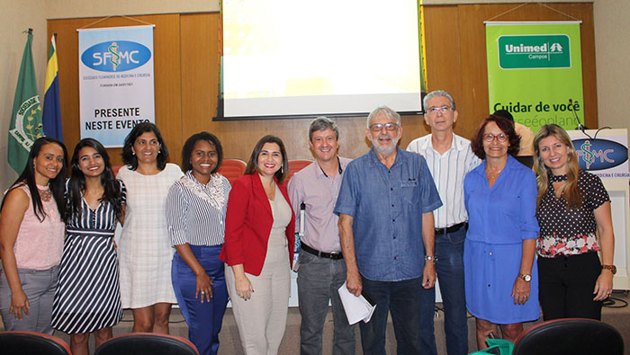   Diretores, gerentes e funcionários da Unimed Campos presentes no Workshop